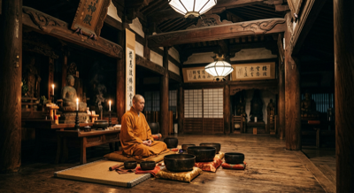 寺院颂钵