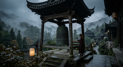 幽寺钟声
